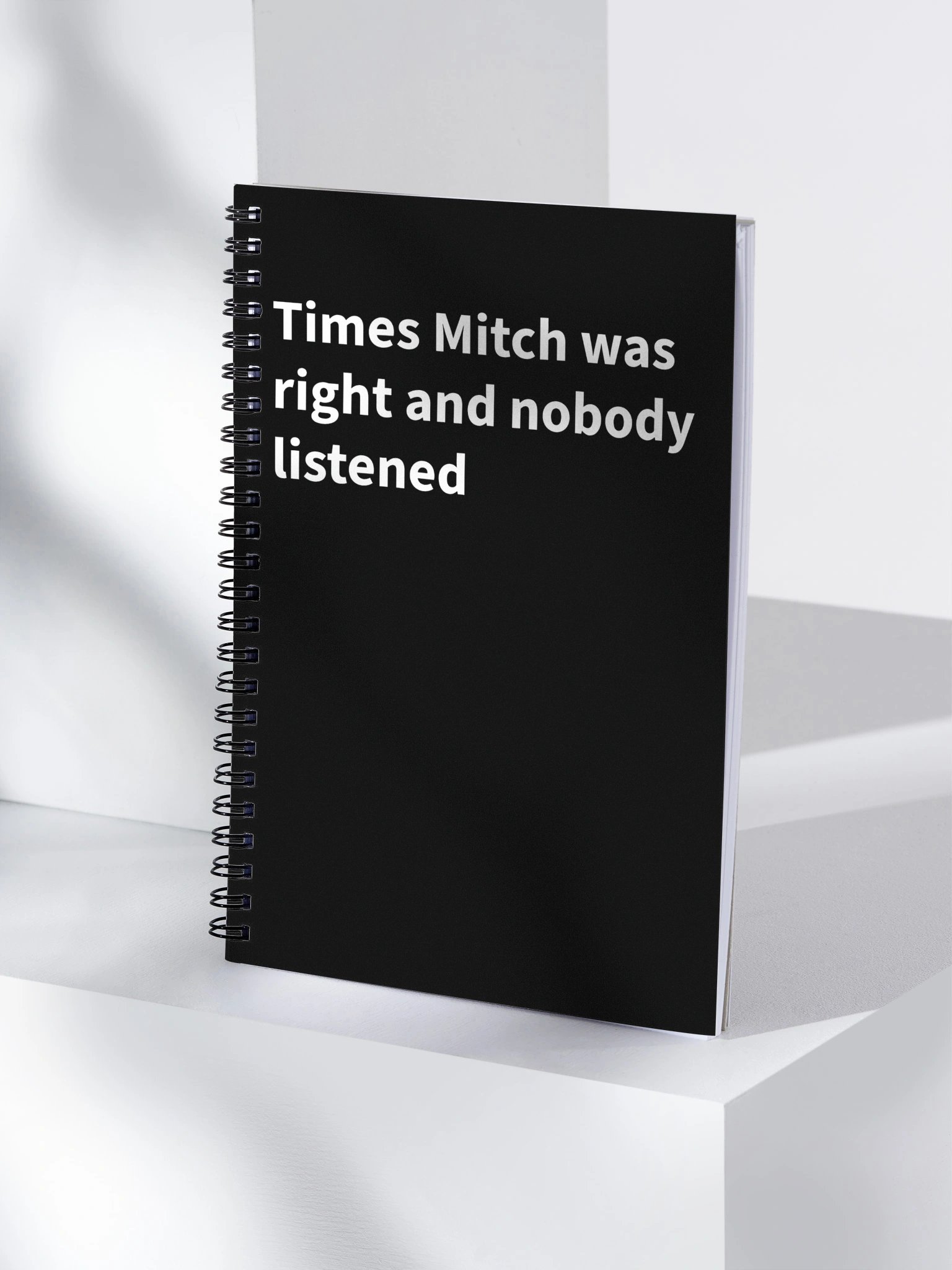 MITCH WAS RIGHT NOTEBOOK product image (4)