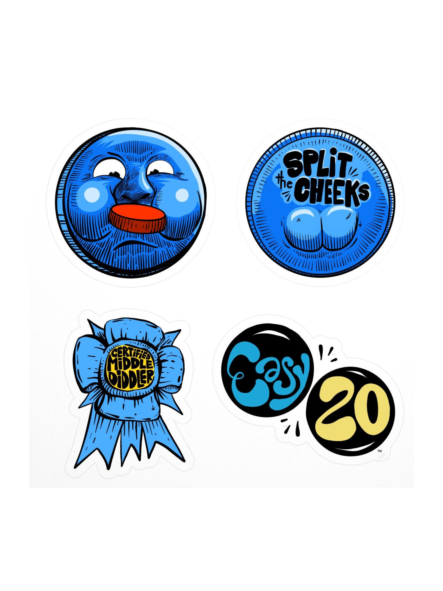 Crokinole Sticker Set V1 product image (1)