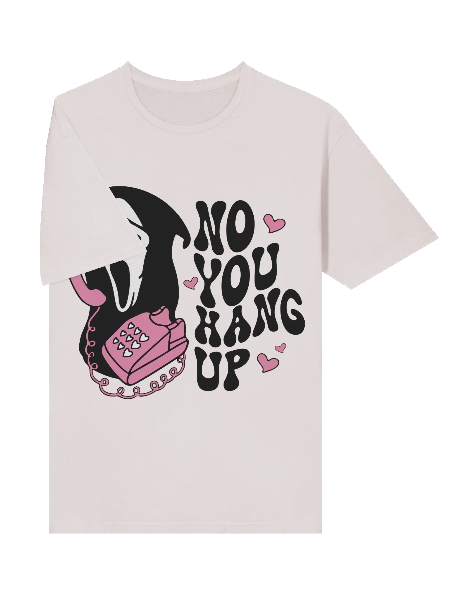 “No You Hang Up” Shirt – Ghost Face Horror Movie Inspired Graphic Tee | Spooky Cute Halloween Shirt product image (32)