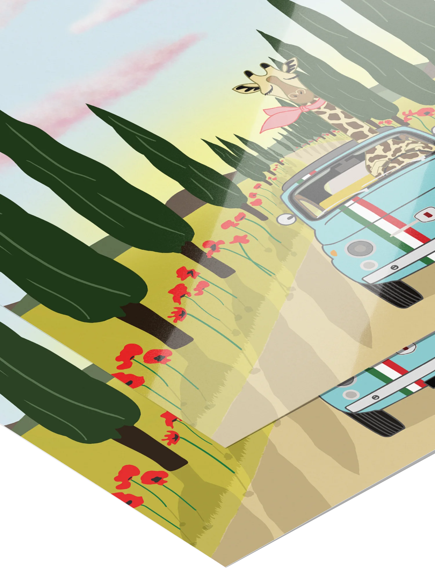 Driving Through Tuscany - Poster product image (4)
