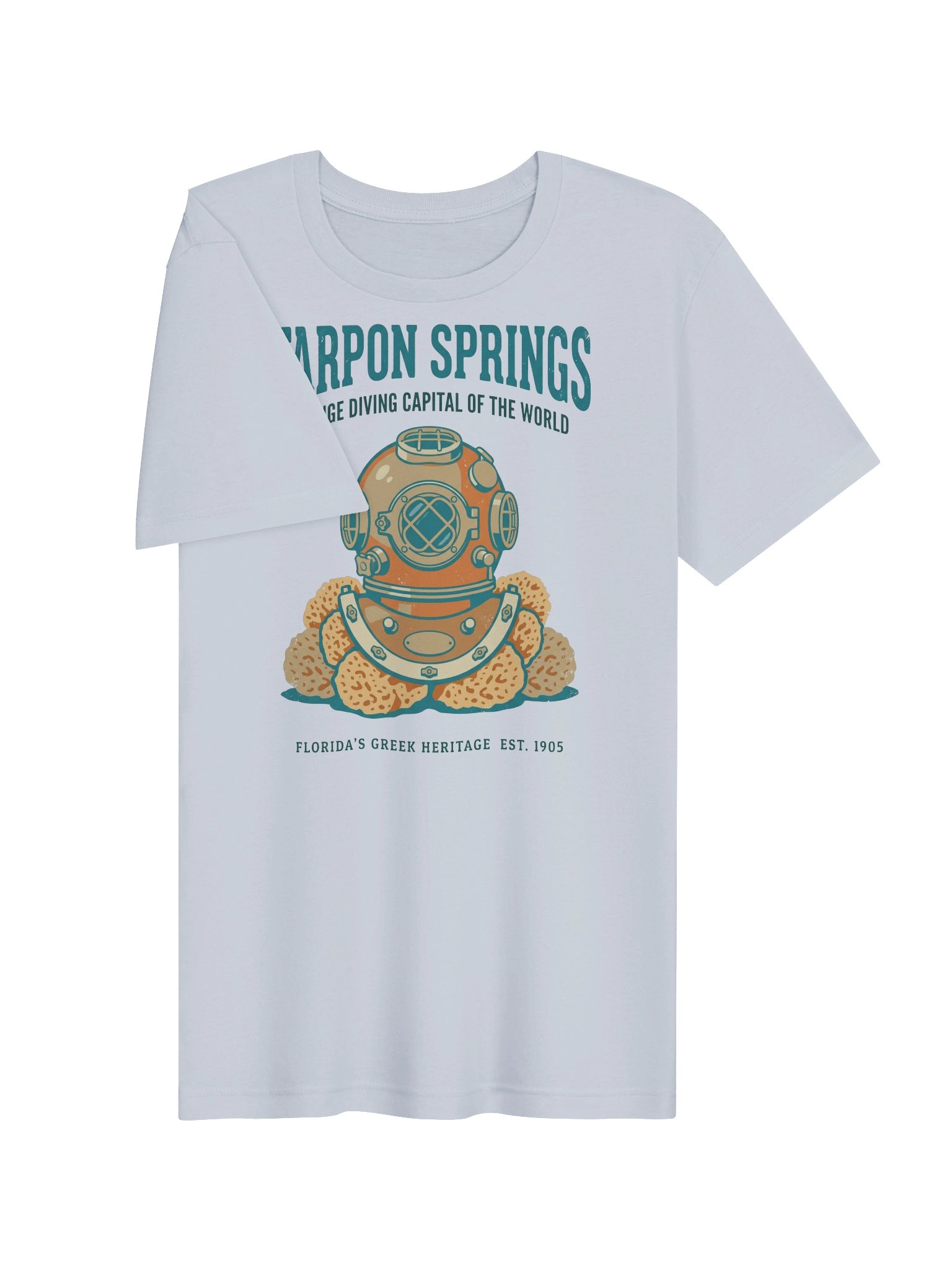 Tarpon Springs Sponge Diving Capital Tee product image (3)