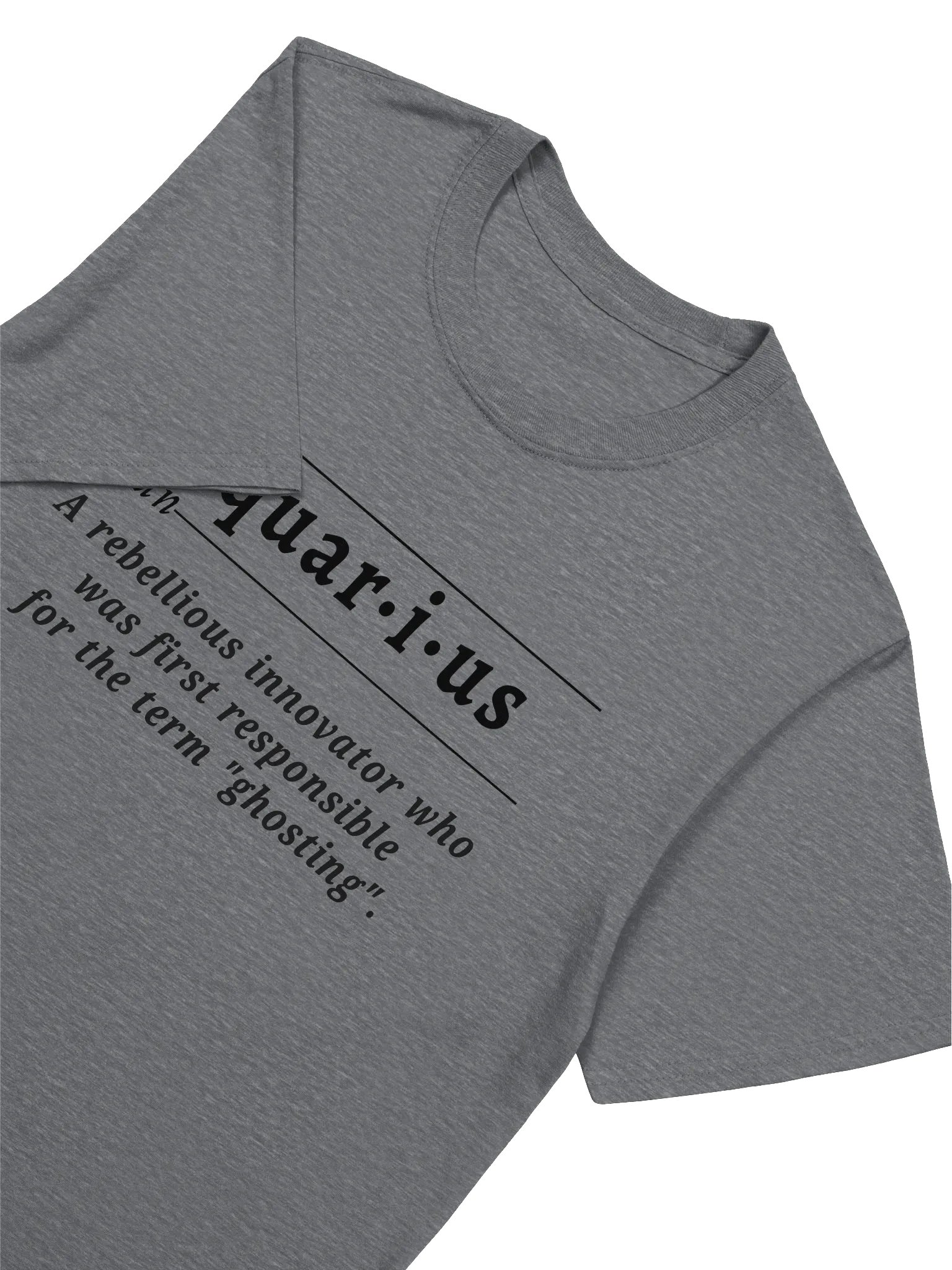 Aquarius Def Unisex Tee v1 product image (2)