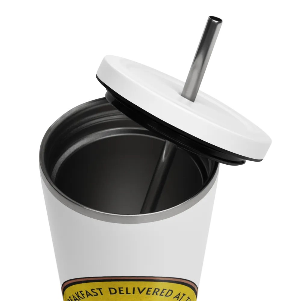 Zaknafine Dining Insulated Tumbler with a Straw product image (4)