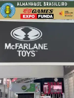 ToddToys Cut - We did a special coverage for the Brazilian community at the first Funda Expo, in Montréal, organized by EB Games — the brand that replaced GameStop in Canada. Unlike Comic Cons, Funda Expo brings in the companies that supply EB Games stores directly, a different approach to bringing retailers closer to the public. @fundaexpo2026 @ebgamescan @imports_dragon @mcfarlane_toys_official @mcfarlane_comics_official @toddmcfarlane @mattel @mattelcreations @hotwheelsofficial @funko @redbull @jakkspacific.toys @bandaicollect @magicthgathering @nintendoamerica @thehighlandmint @highlandmint @blizzard @playdiablo @powera_gaming @hasbro @turtlebeach