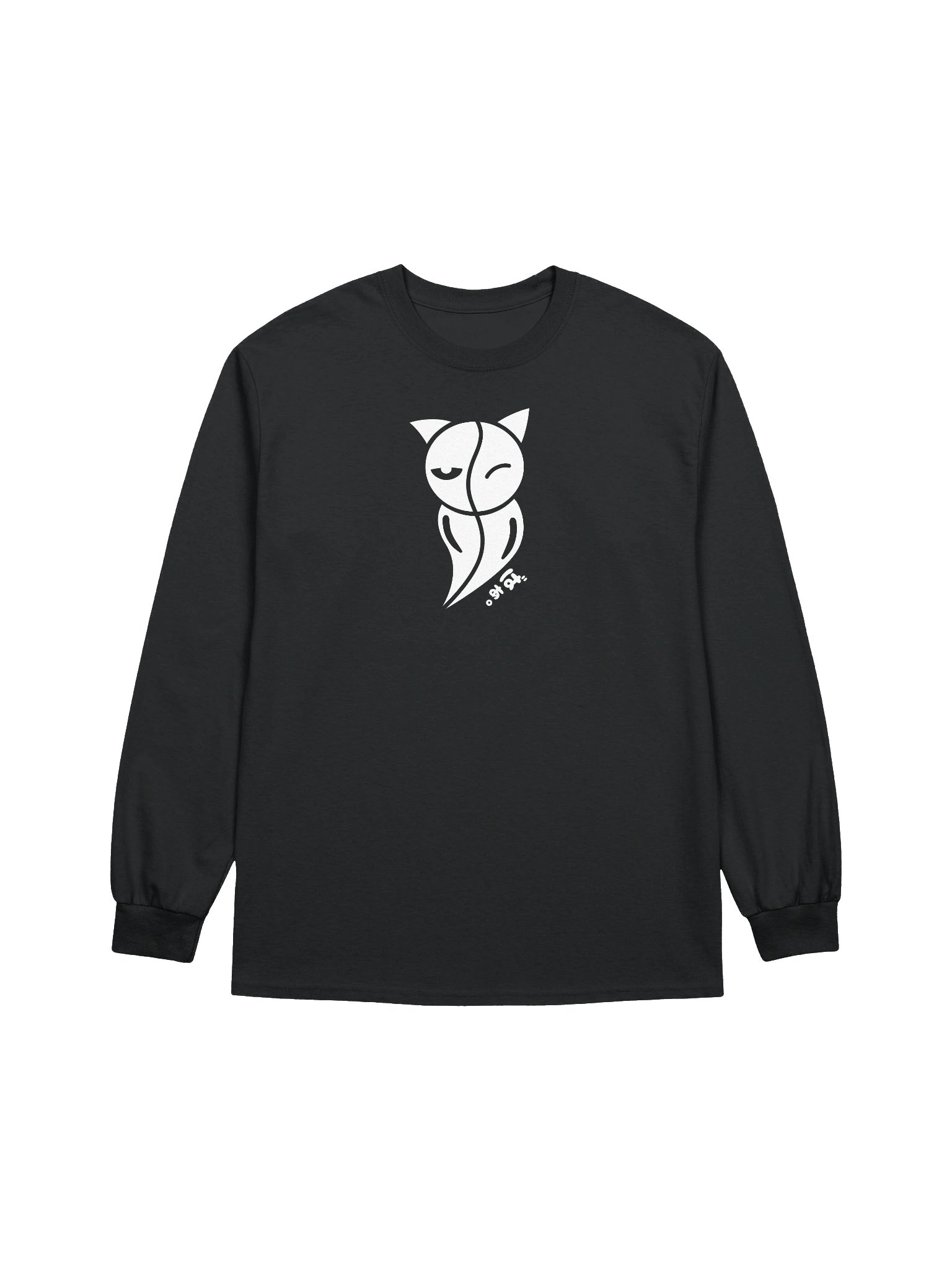 Post-modern Cat Ghost 2 - Unisex Adult Long Sleeve T-shirt product image (1)