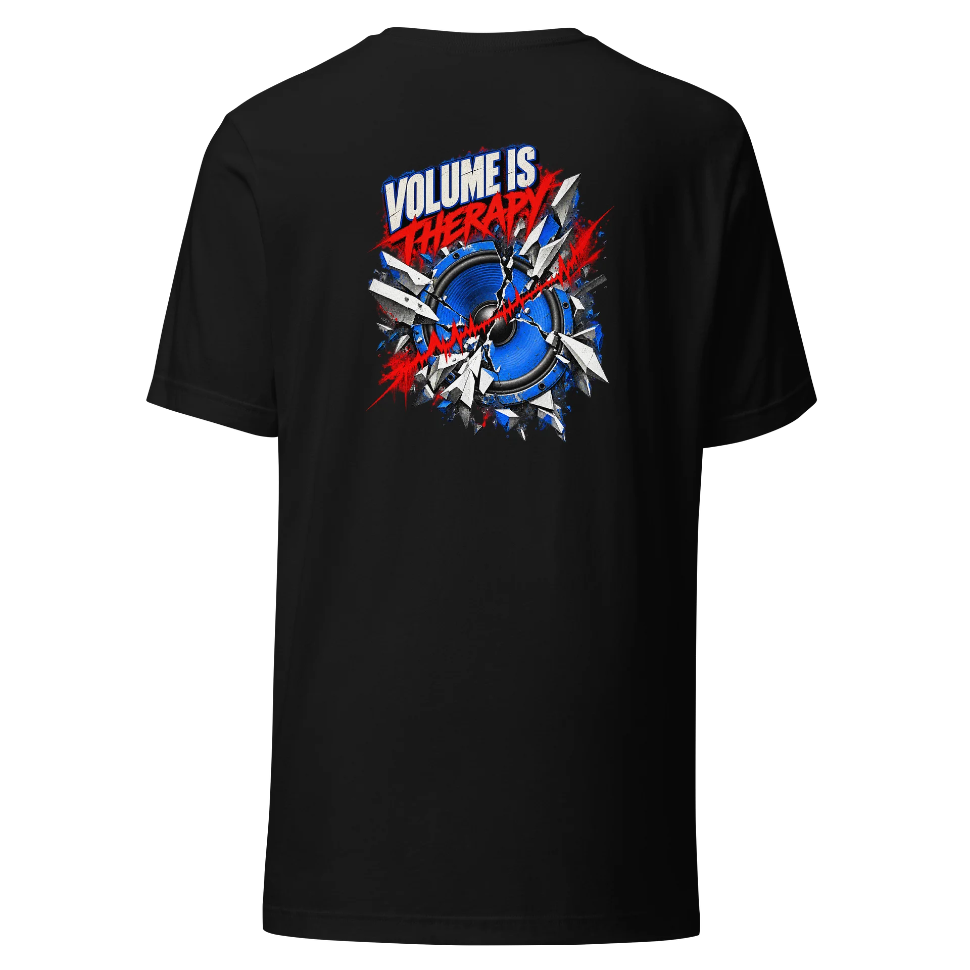 Volume Is Therapy – Fractured Speaker Tee product image (4)