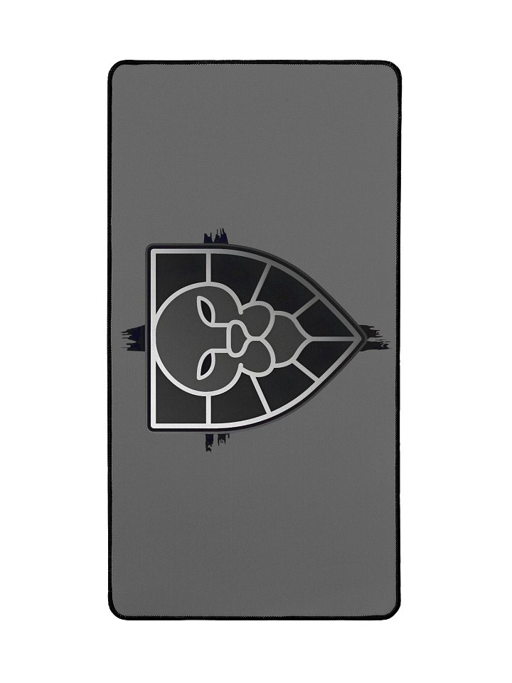 Lion Shield Large Desk Mat (Grey) product image (2)