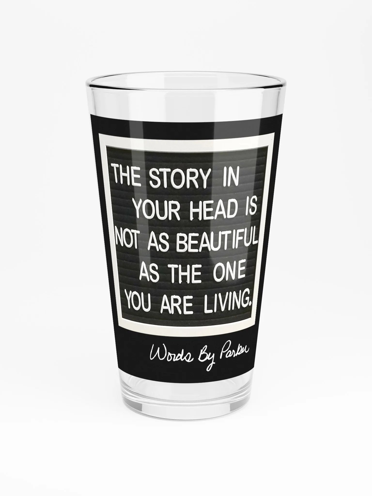 Story In Your Head Pint Glass product image (3)