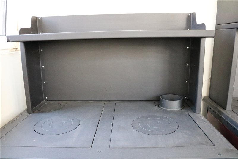 Guliver Wood Burning Cook Stove by Guca Soapstone with Warming Oven Left Hand Flue product image (9)