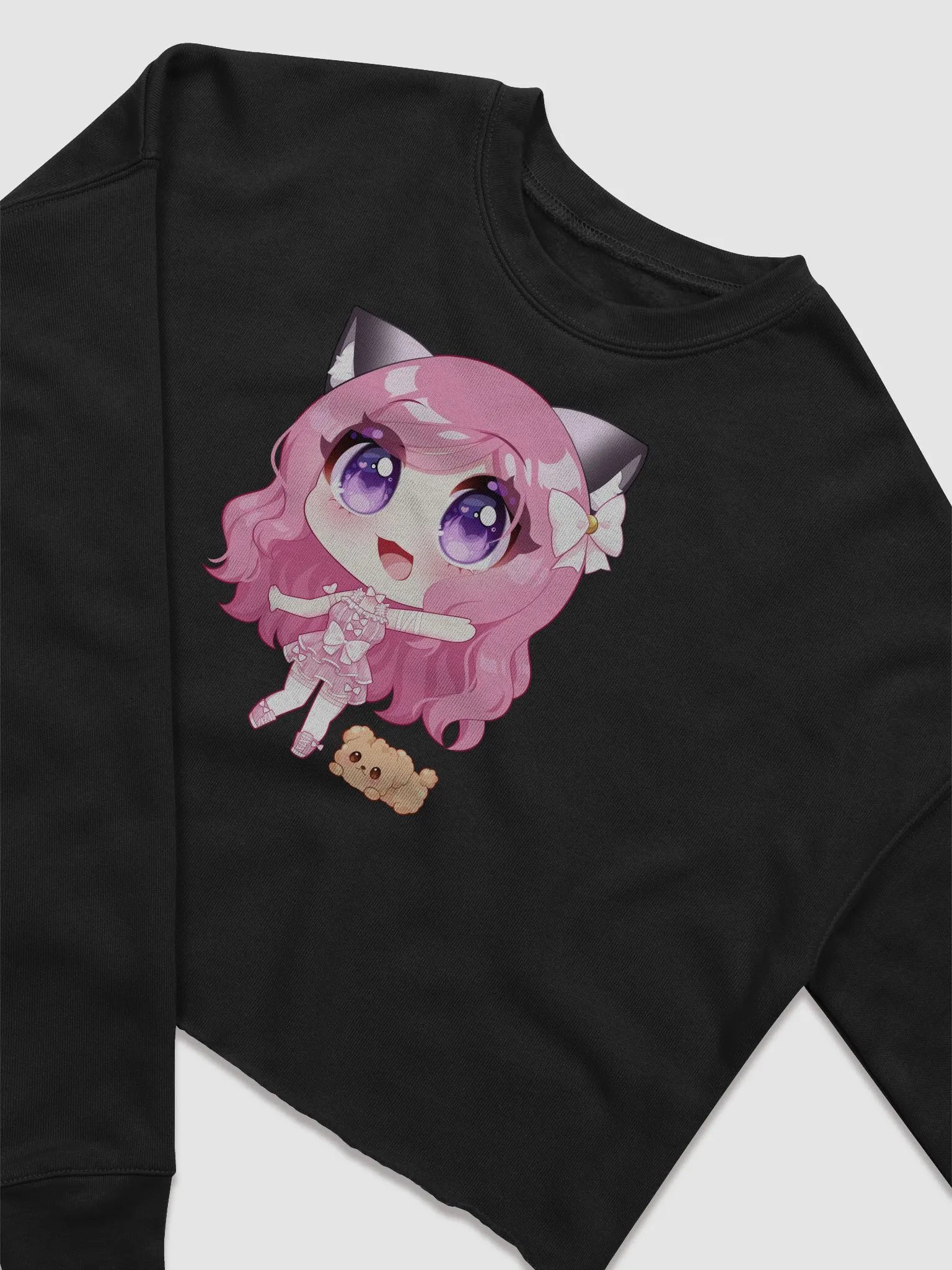 'Hallo!' Chibi Cropped Sweater product image (9)