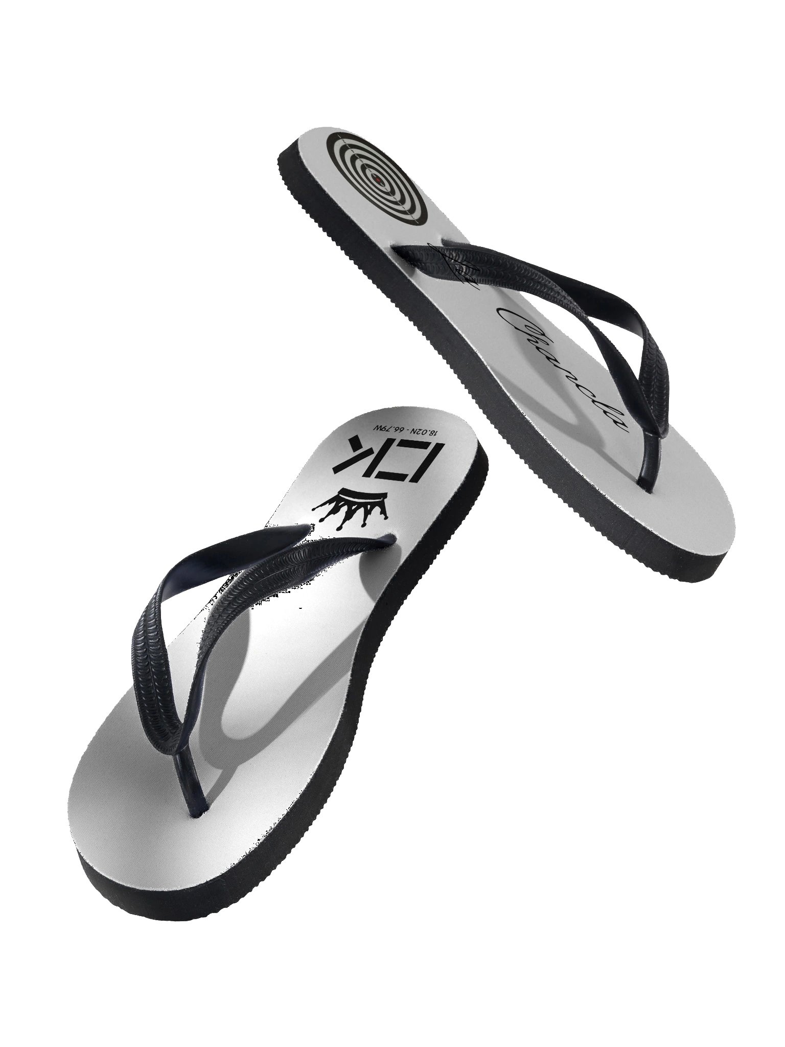 Bullseye Flip-Flops by CarlyKing product image (2)