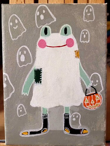 STUDIO SALE! 🎨🐸

I'm getting ready to pack up my studio, which means some of my original paintings are looking for new homes....