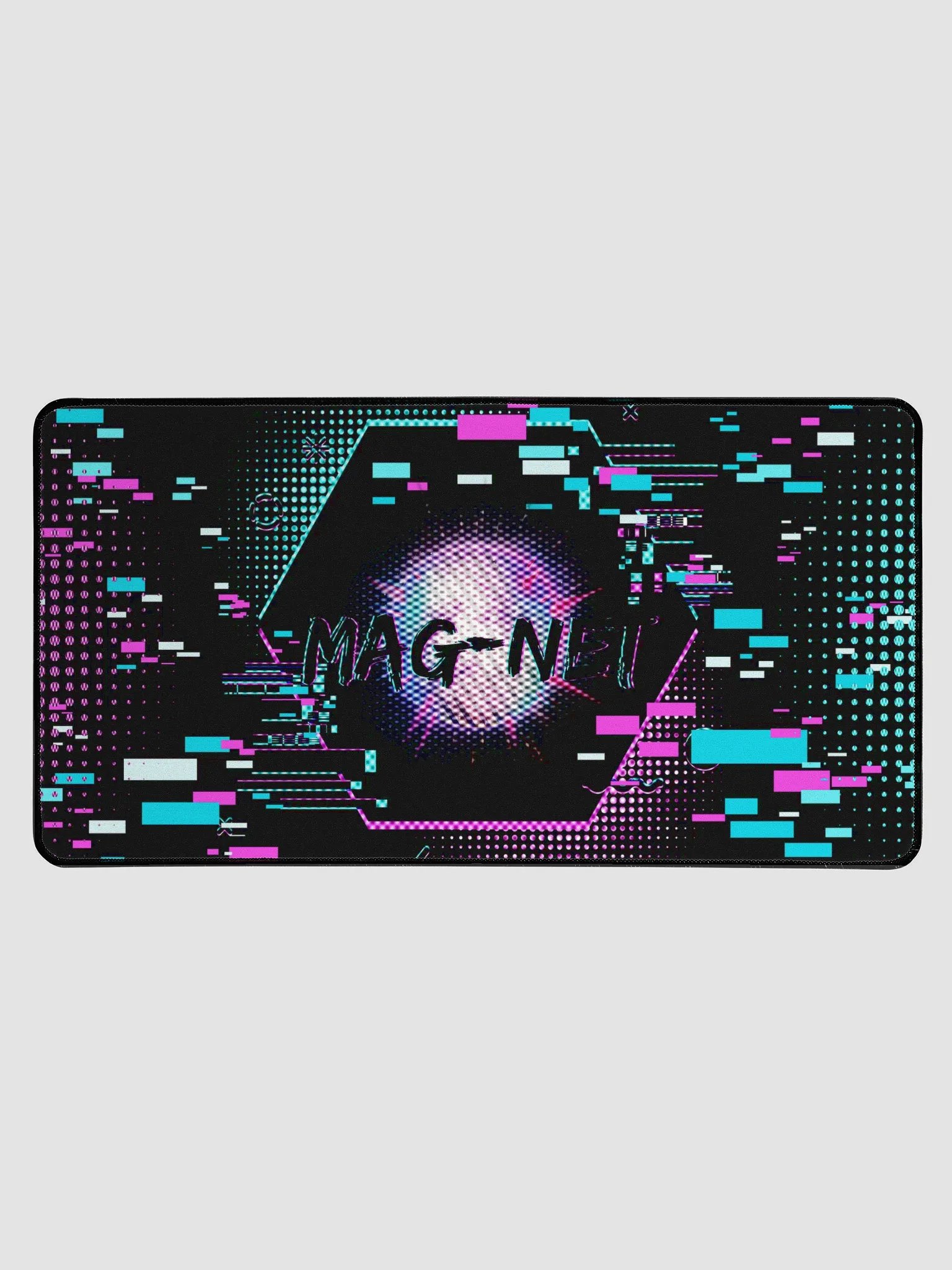 Glitched Out Desk Mat product image (1)