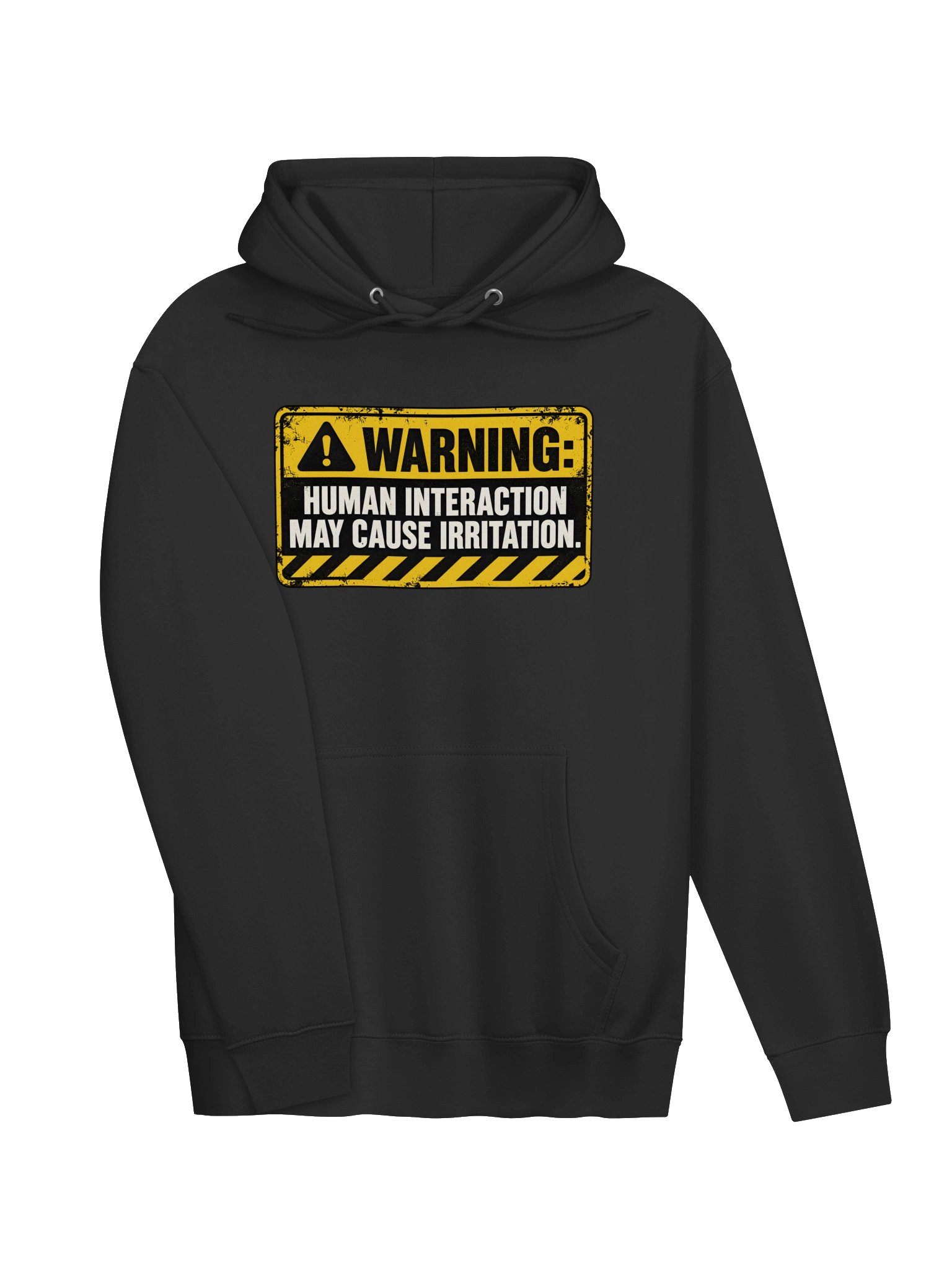 Warning: Human Interaction™ Hoodie product image (3)