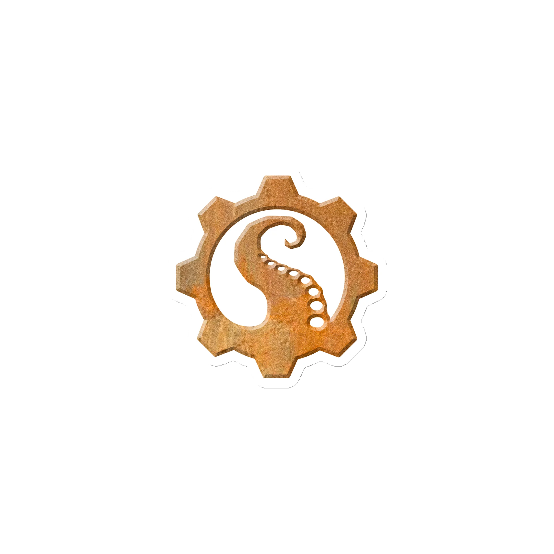 Rusty Sauerworks Logo Magnet product image (1)