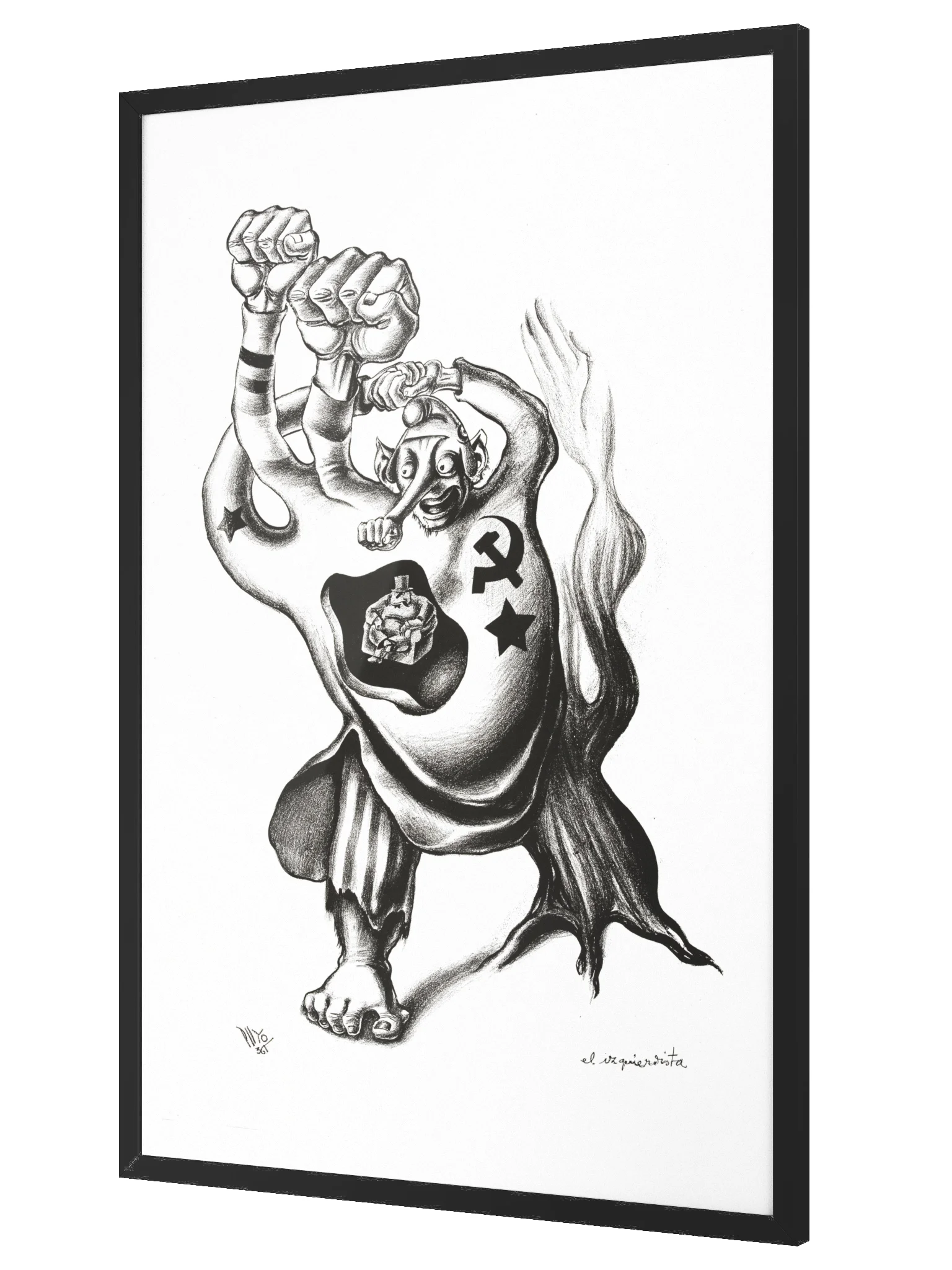El Izquierdista (The Leftist) Print product image (3)