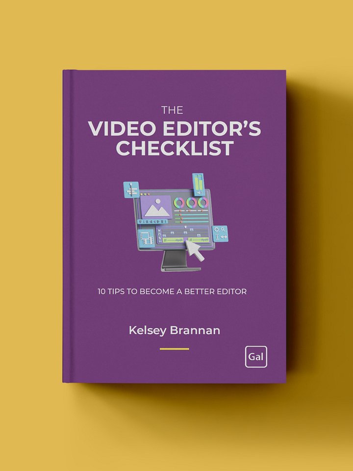 eBook: The Video Editor's Checklist product image (1)