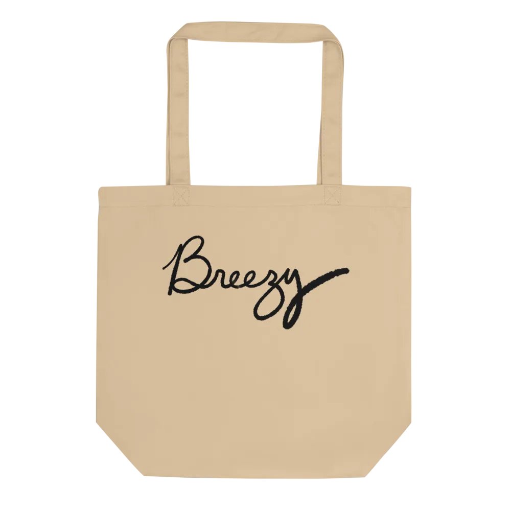 Breezy B&W Organic Tote! product image (2)