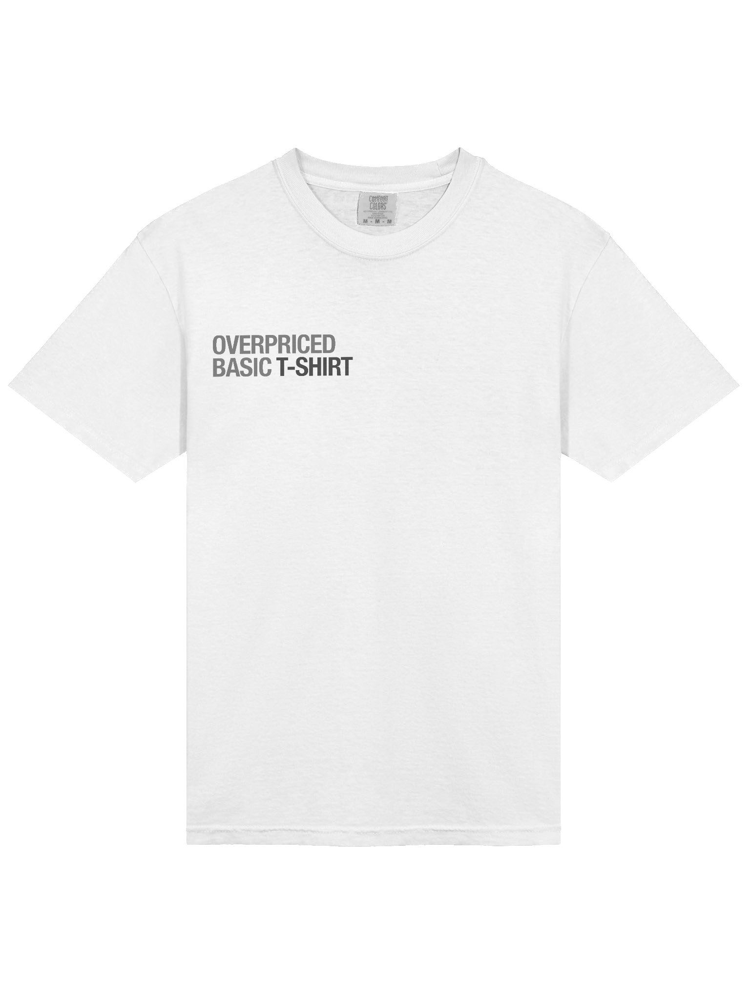 Overpriced Basic T-shirt product image (3)