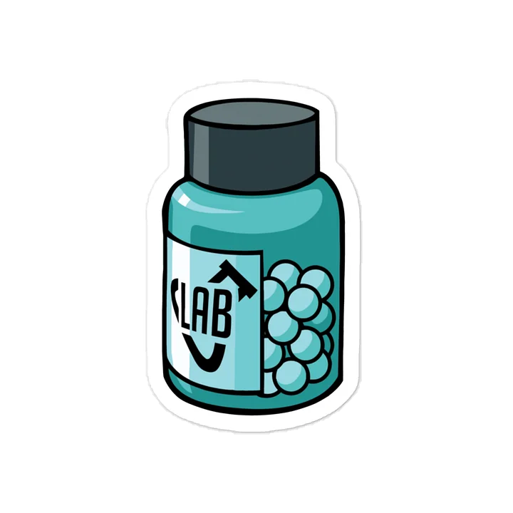 Vintage LaB "PvPness" Vinyl Sticker product image (1)
