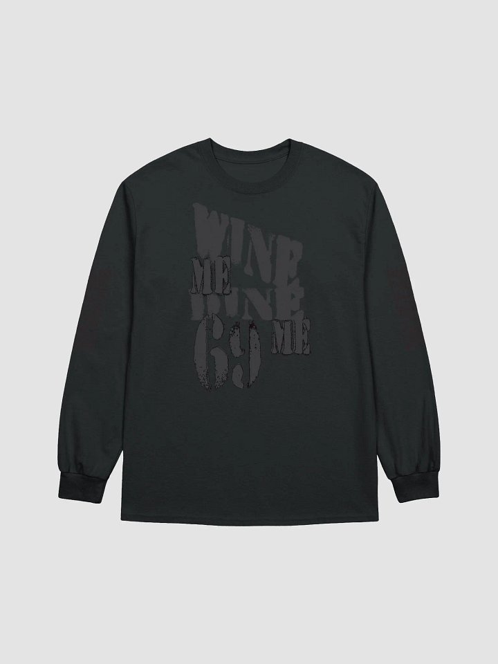 Wine Me - BLACK | Gildan Ultra Cotton Long Sleeve T-Shirt product image (4)