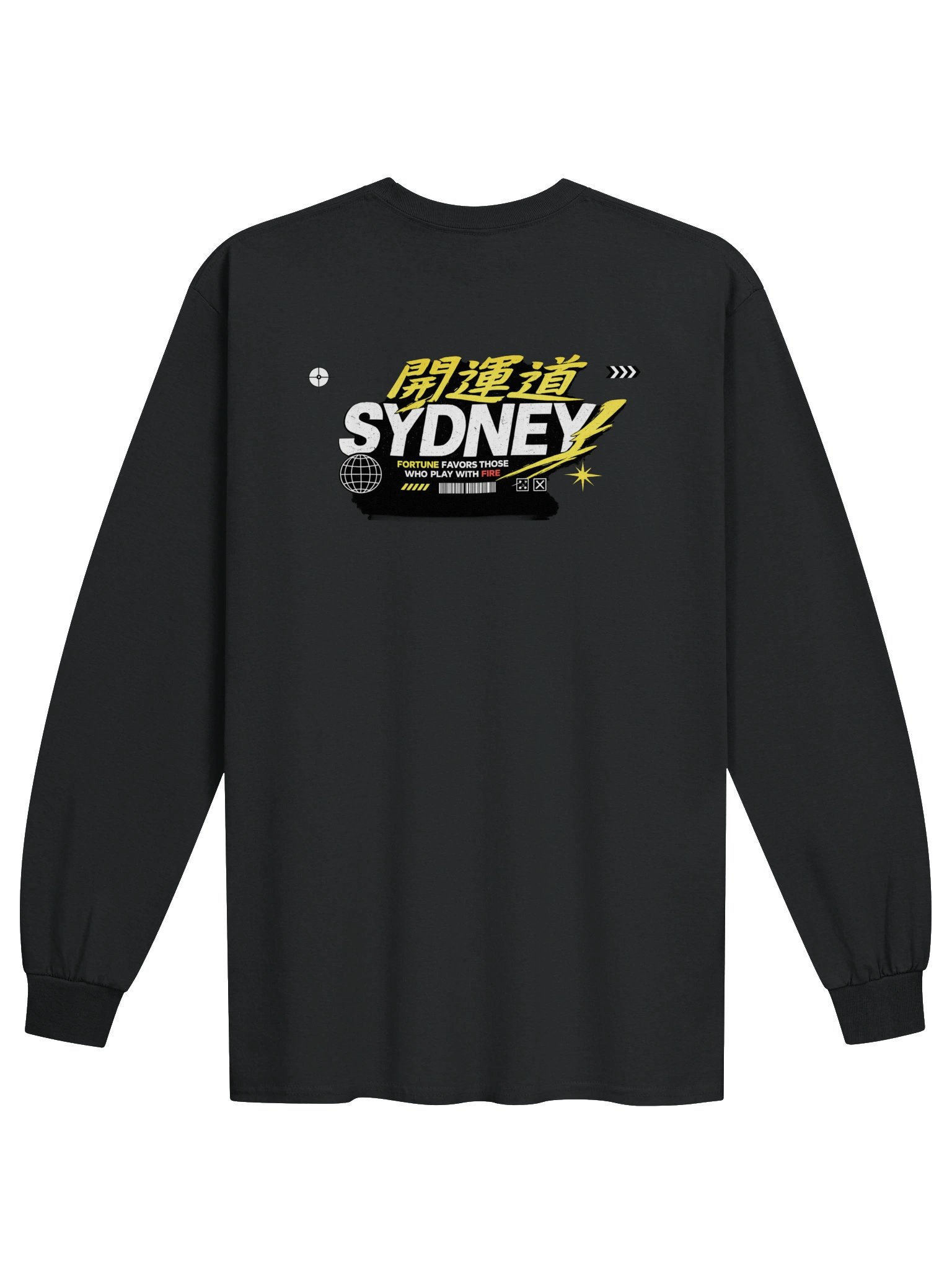 SM Minimal Black Women Long Sleeve Tee product image (2)
