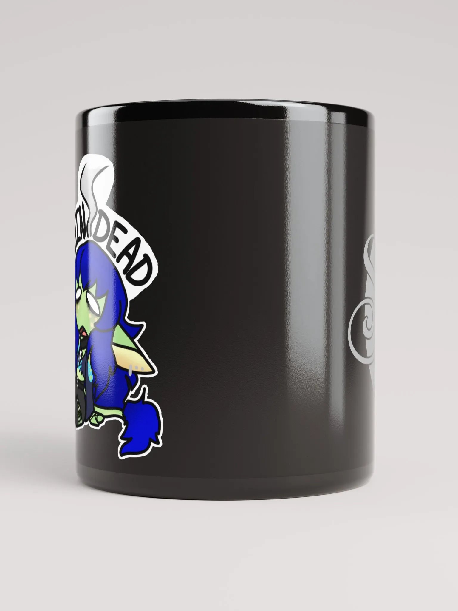 Brain Dead Mug (Black) (Updated) product image (6)