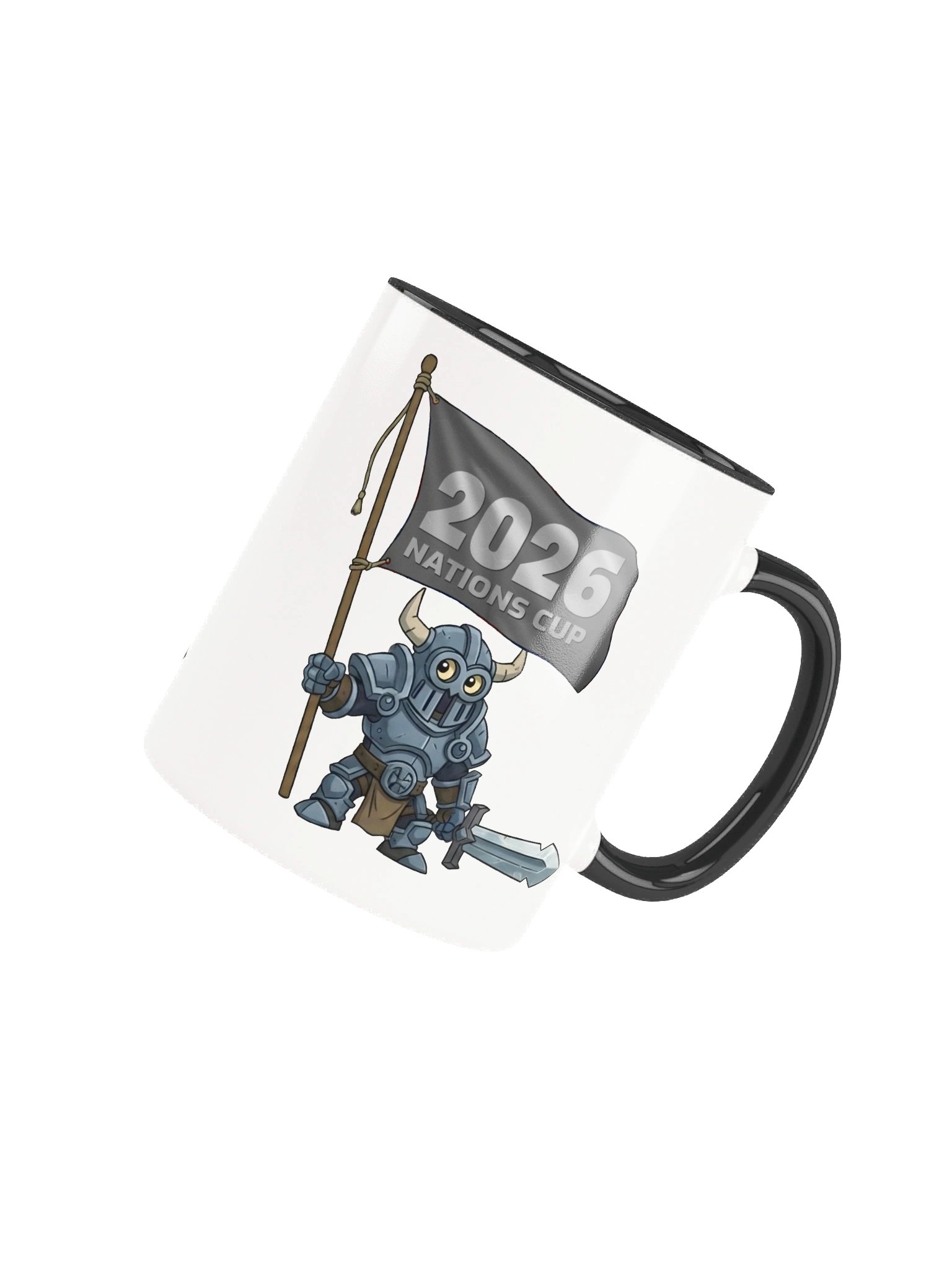 Nations Cup 2026 Black Mug product image (4)