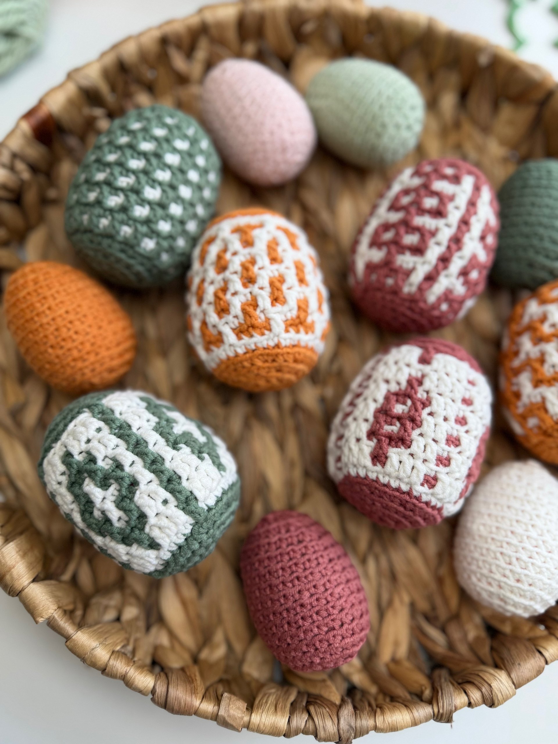 Mosaic Crochet Easter Egg Pattern product image (2)