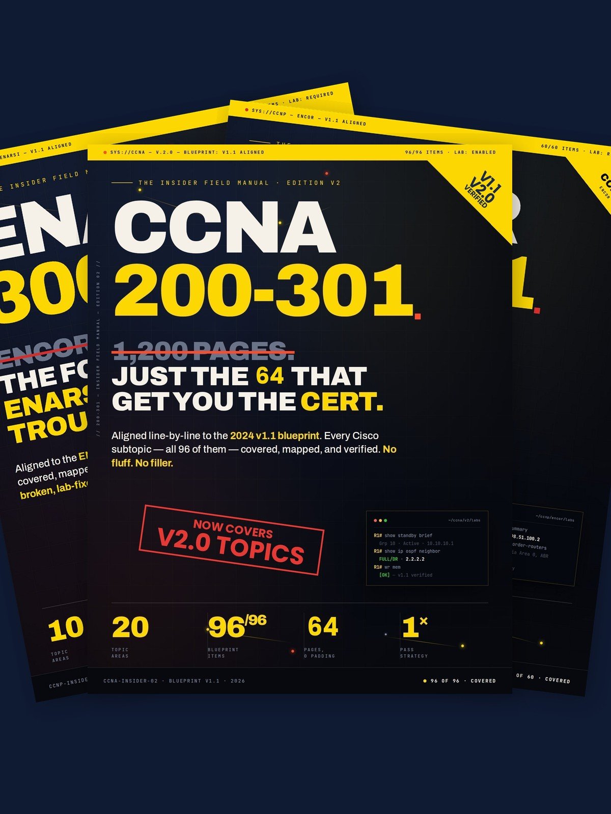 The Complete Bundle — CCNA + CCNP ENCOR + ENARSI product image (1)