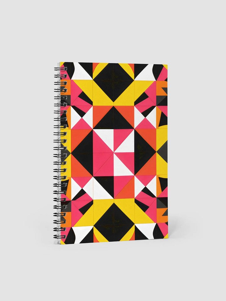 Kaleidoscopic Dreams Spiral Notebook product image (1)