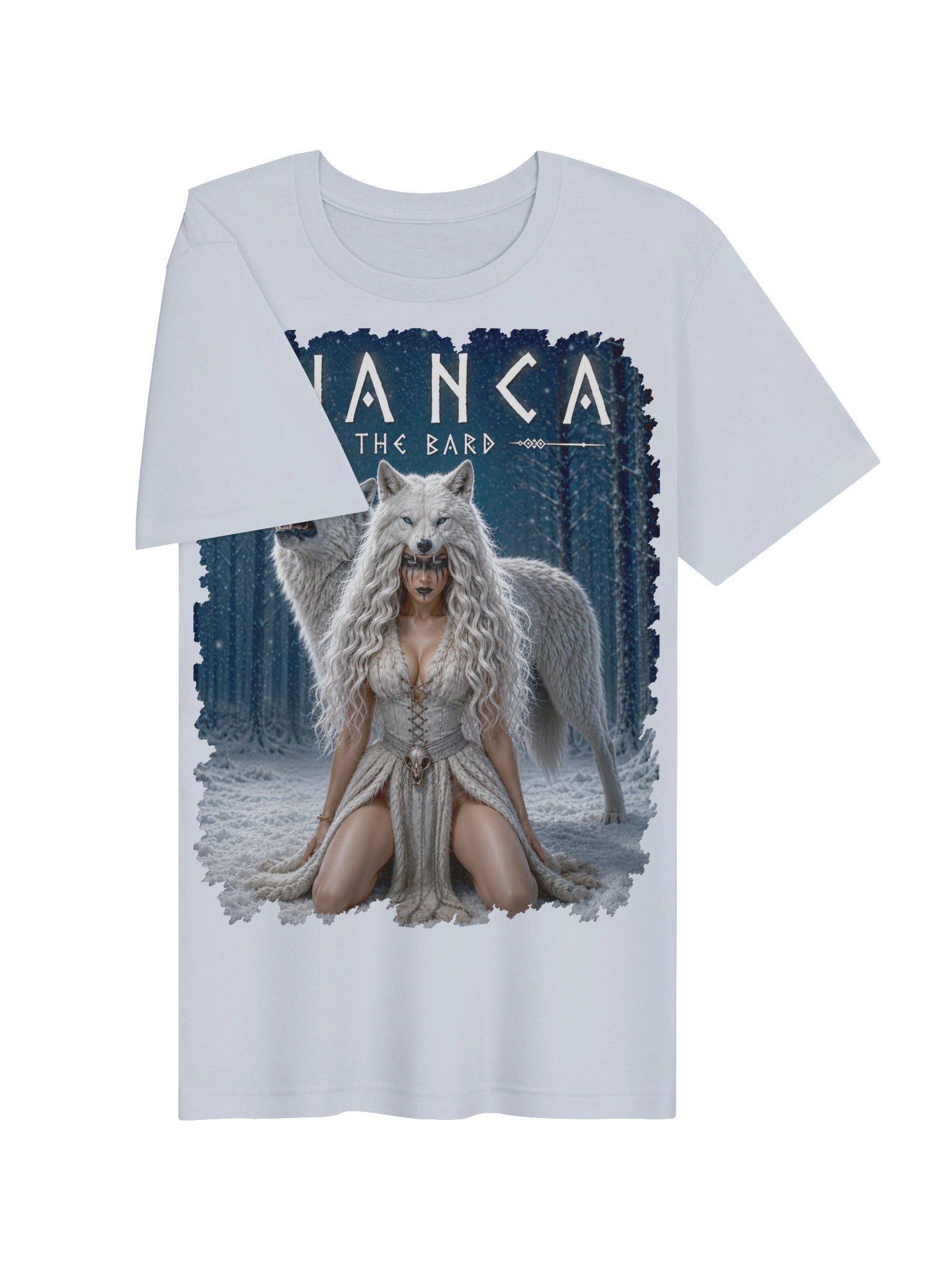 Bianca The Bard - White Wolf - T-SHIRT product image (3)
