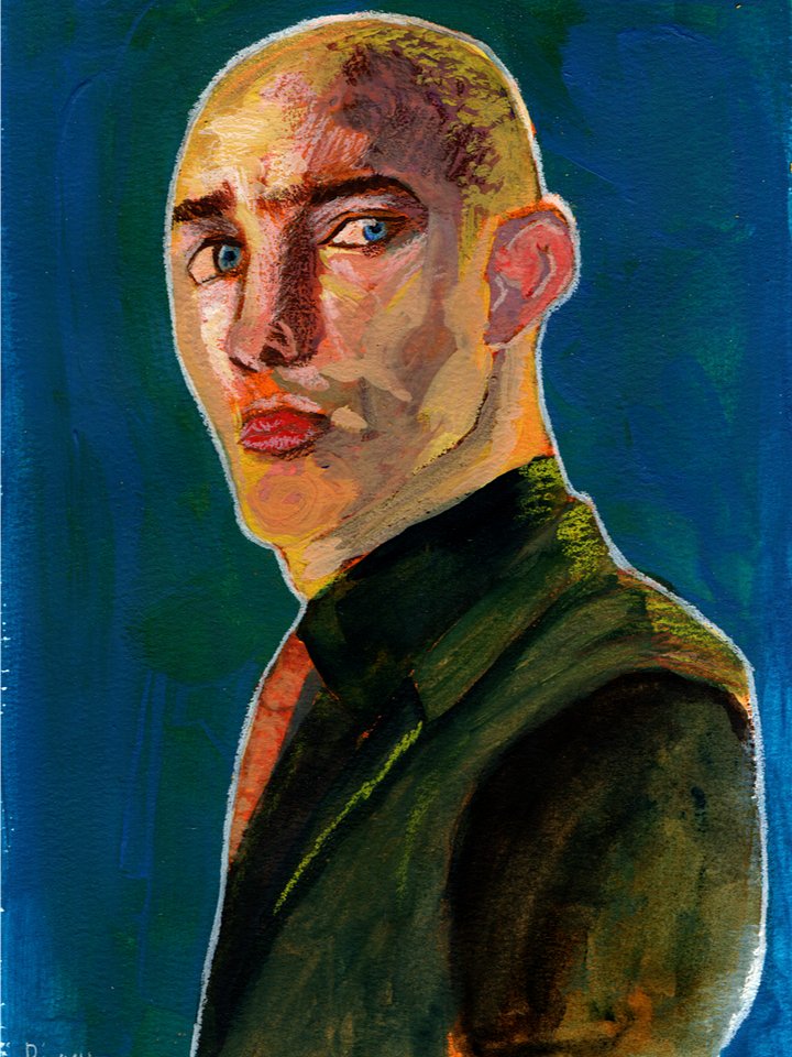 Lex Luthor - Gouache/Mixed Media - PHYSICAL ITEM product image (1)