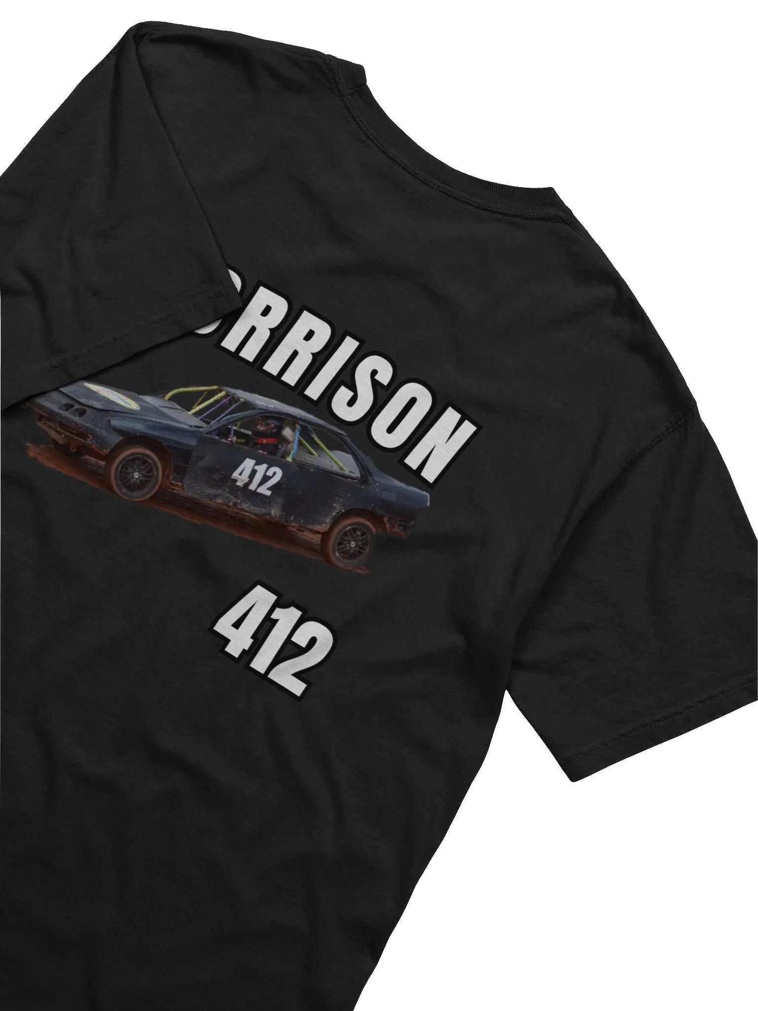 Lance Morrison 412 Dirt Racing Premium T-Shirt product image (4)
