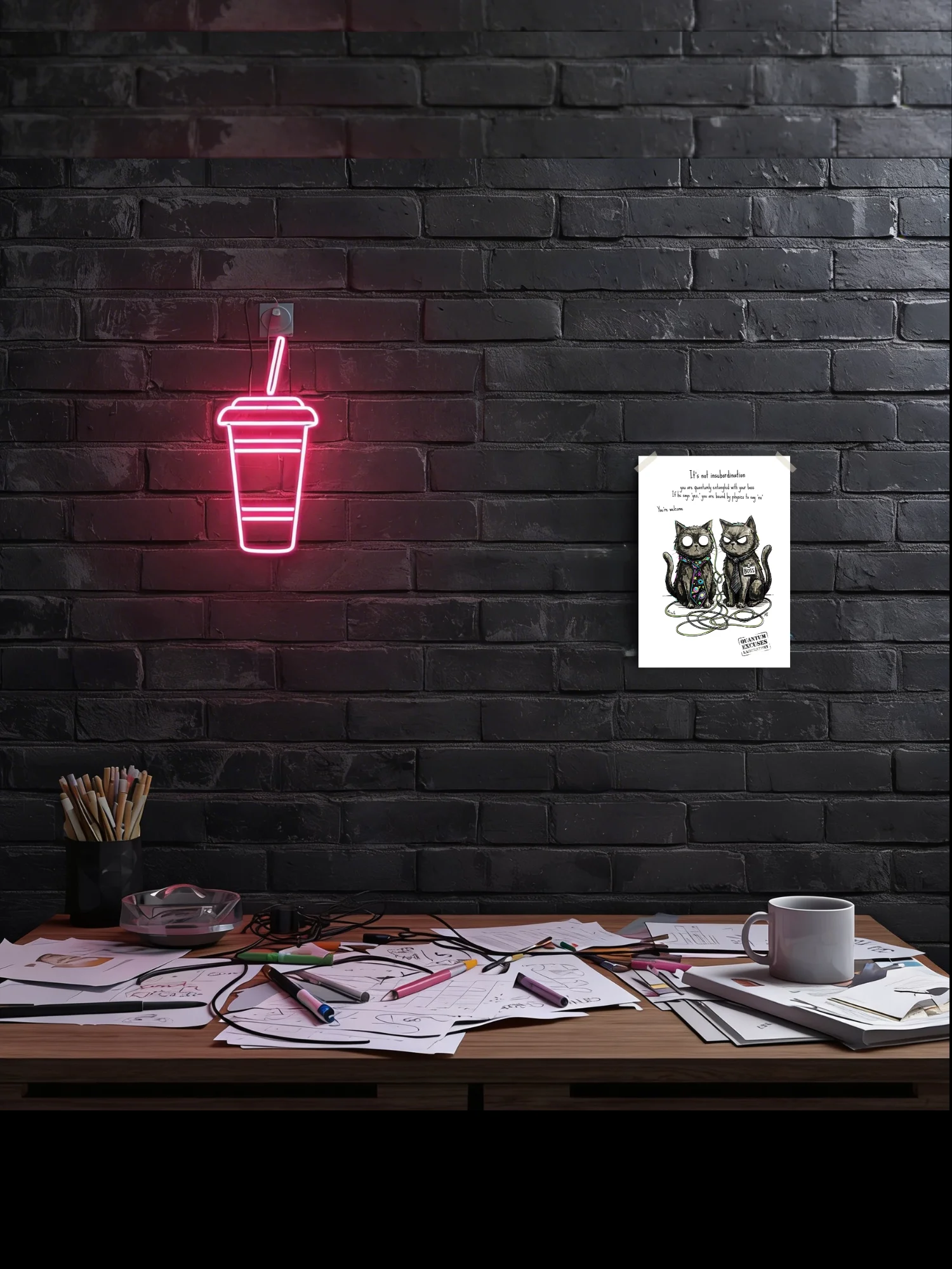 Quantum Cat Tips VI – Workplace Entanglement product image (2)