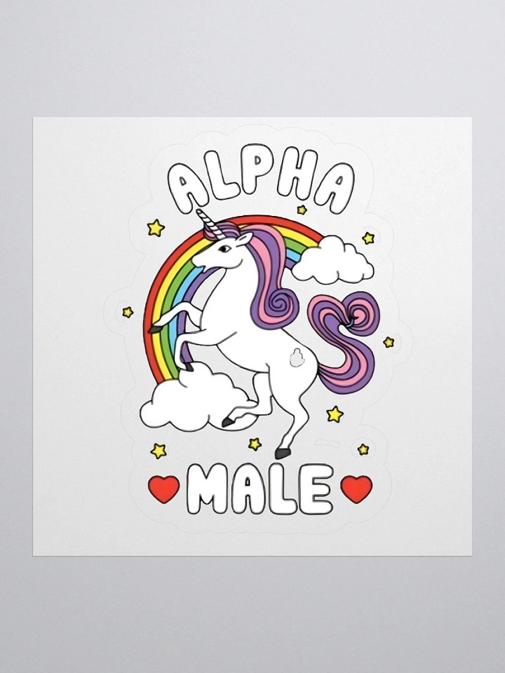 Alpha Male Sticker product image (1)