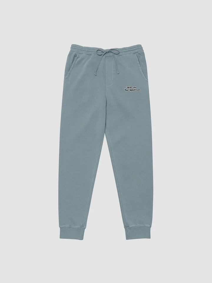 *still* on the spectrum embroidered pigment sweatpants (bubble design) product image (2)