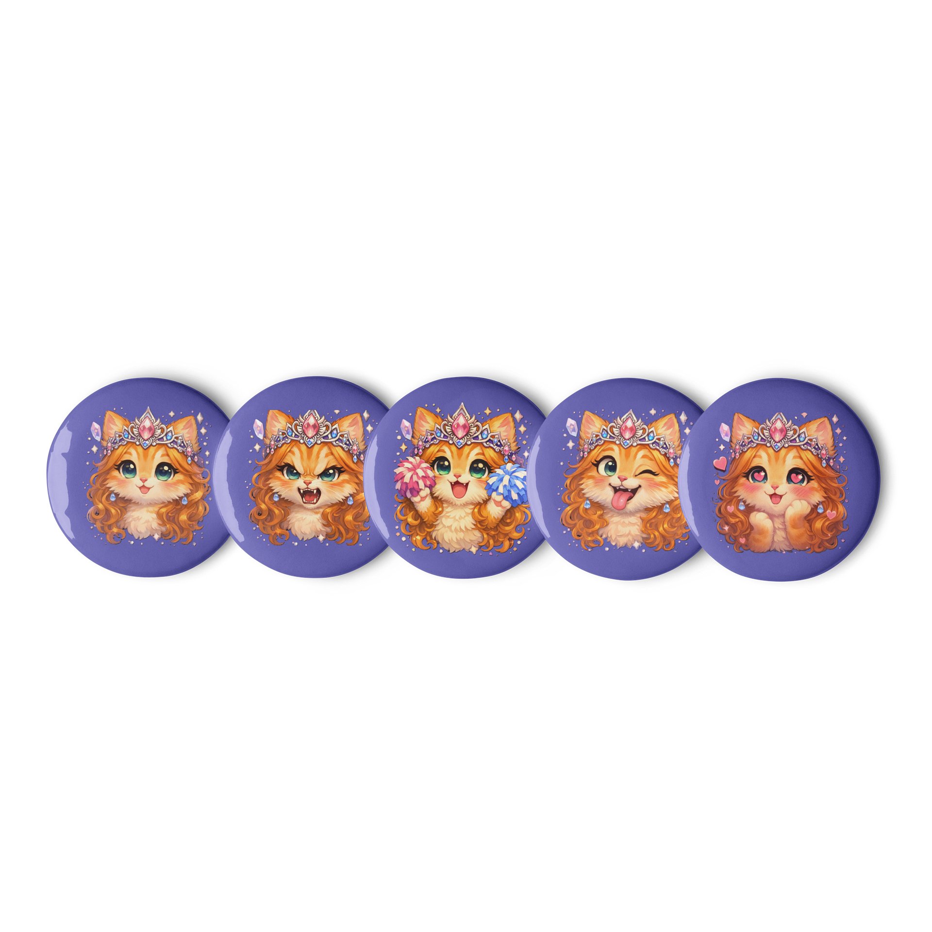 Kingdom Princess Pin Buttons Set product image (2)
