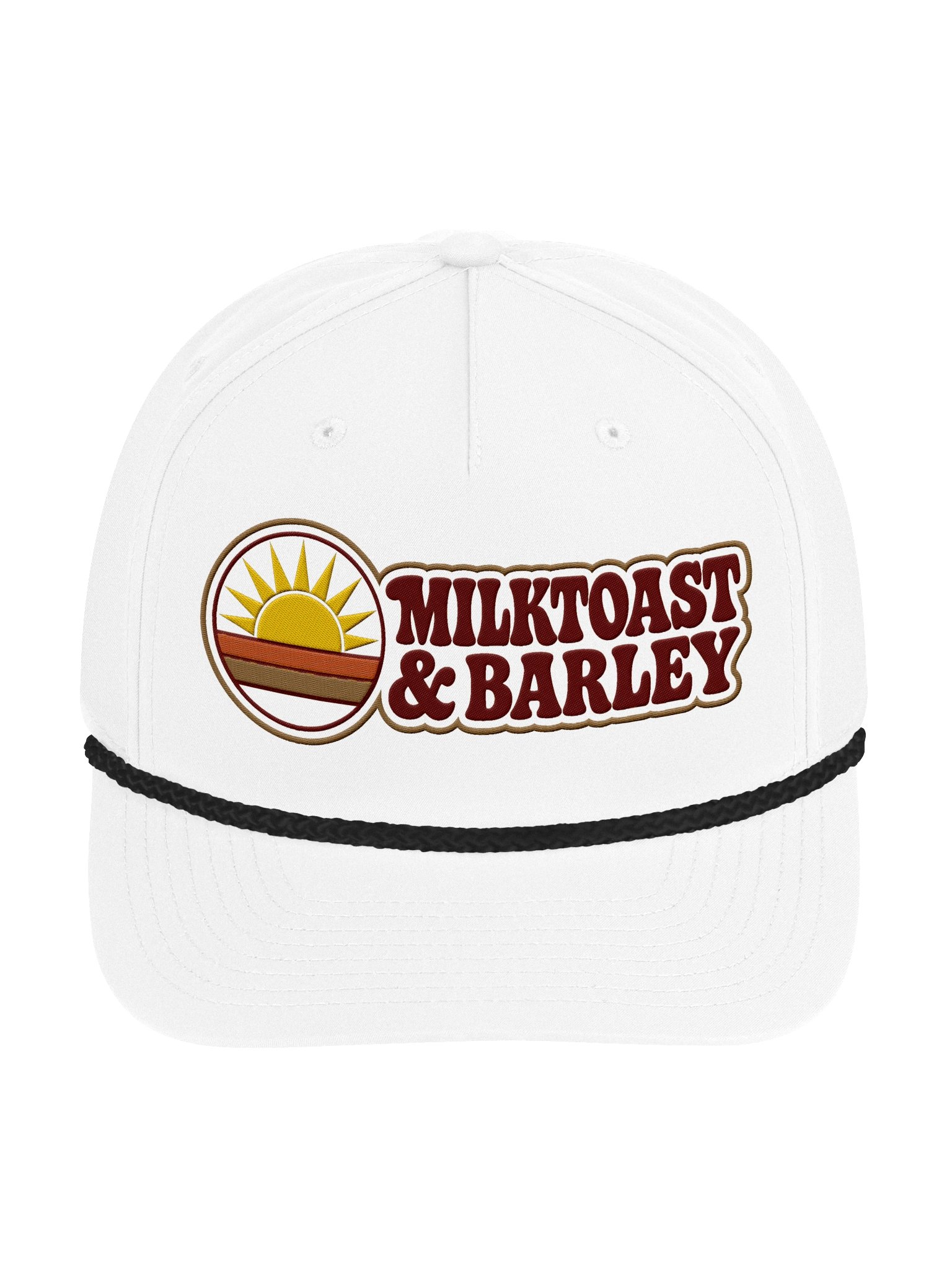Milktoast & Barley Crest Rope Baseball Cap product image (1)