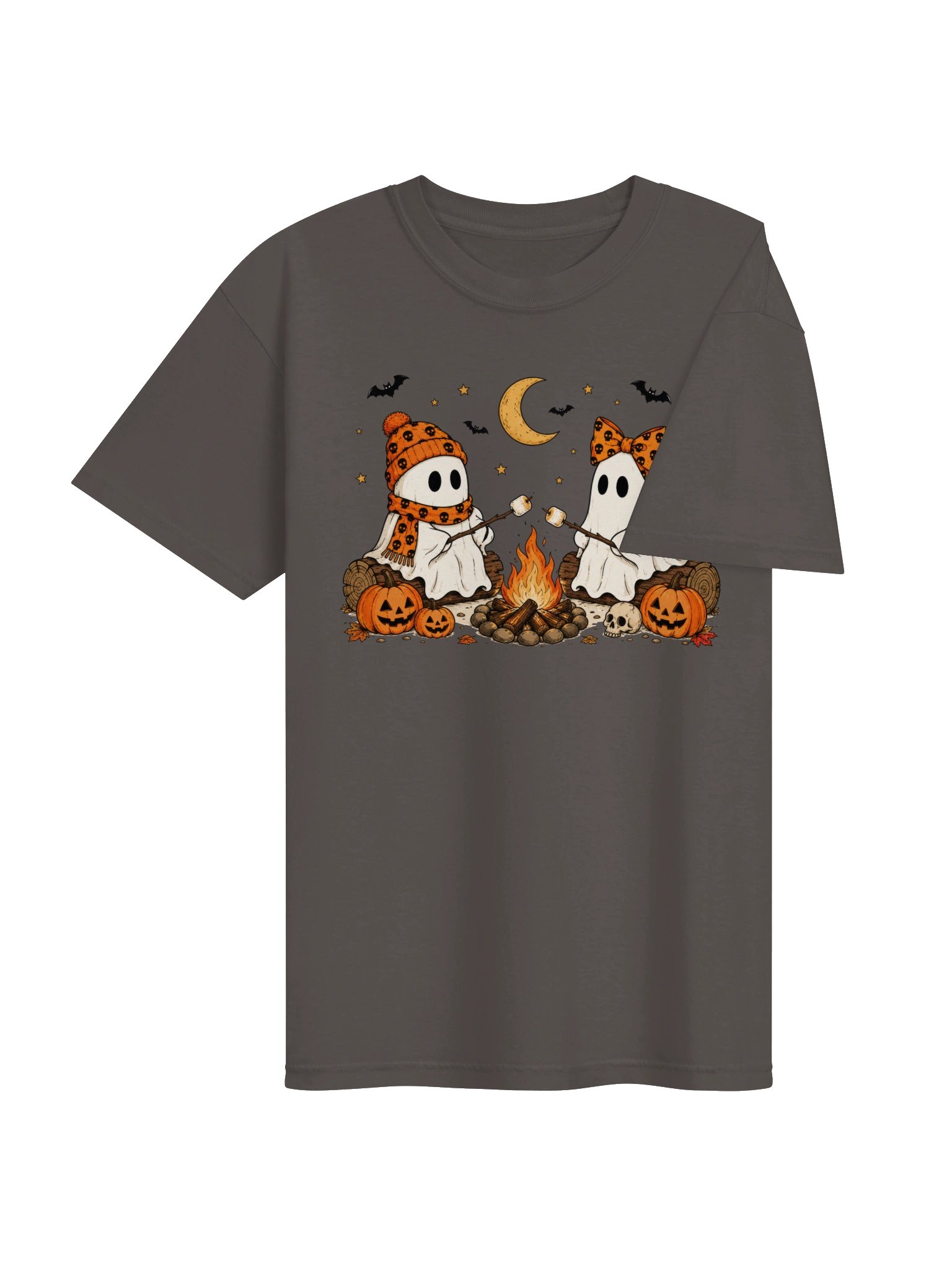Ghost Campfire Halloween T-Shirt |Spooky Season Tee product image (4)