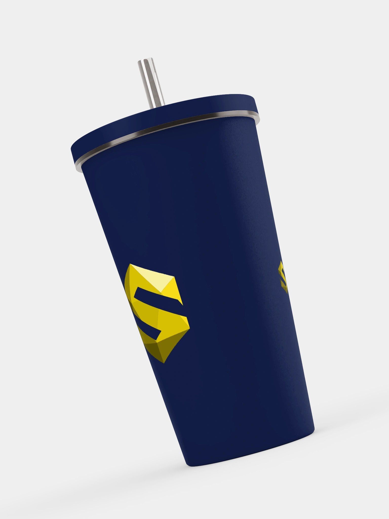 Full Logo Insulated Tumbler – Navy product image (7)
