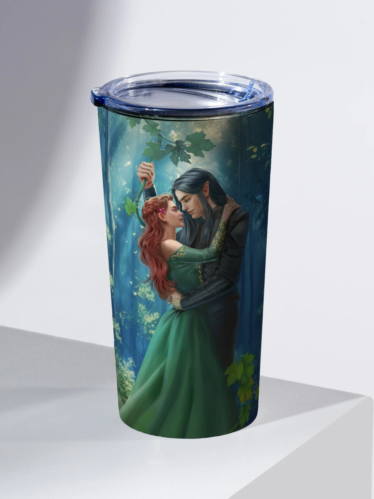 Elven Heartbound Tumbler ~ Cerian & Arisanna product image (3)