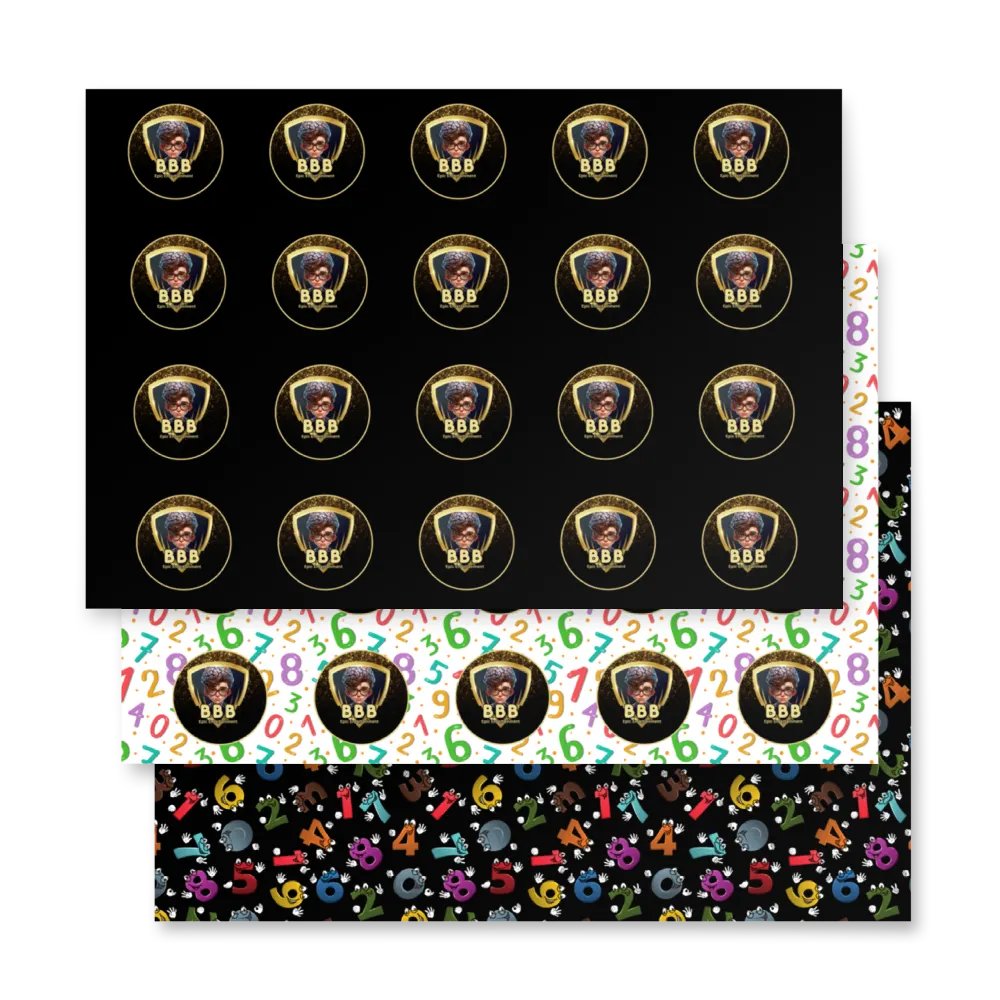 Brain Benders Banter Wrapping Paper product image (4)