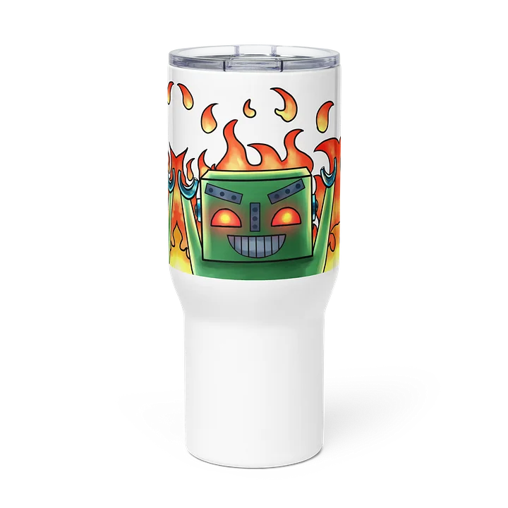 Fiery Robot Party Travel Mug (MACH 2 Evil) product image (3)