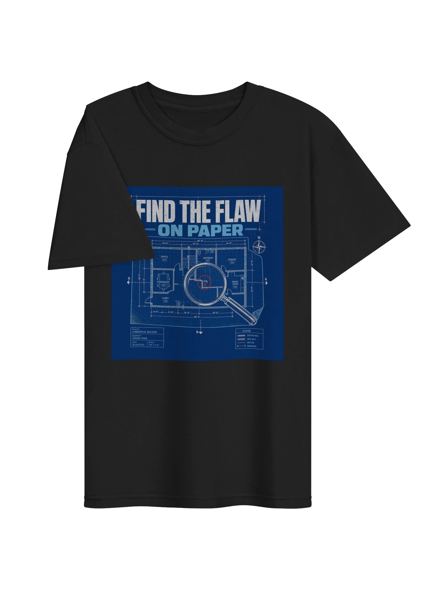 Find The Flaw On Paper Tee product image (7)