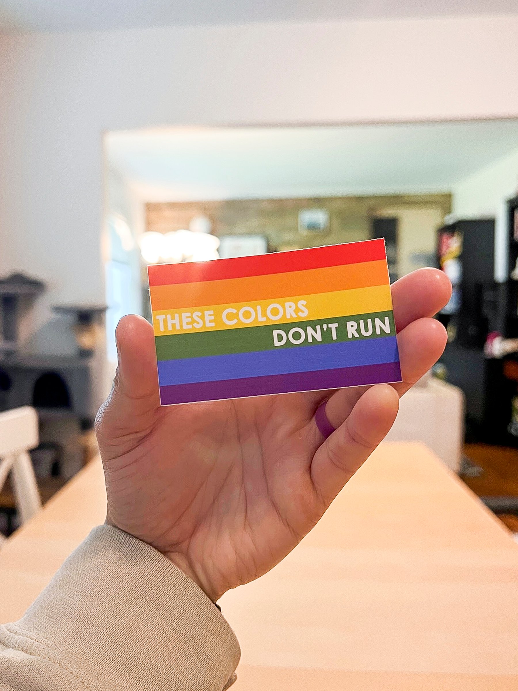 These Colors Don't Run Sticker product image (2)