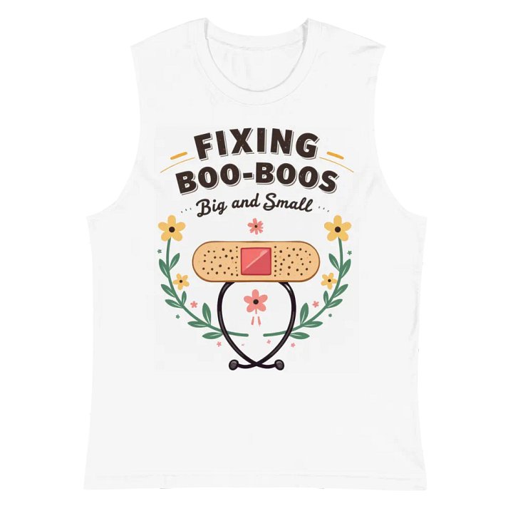 Boo-Boo Fixer Muscle Tank product image (2)