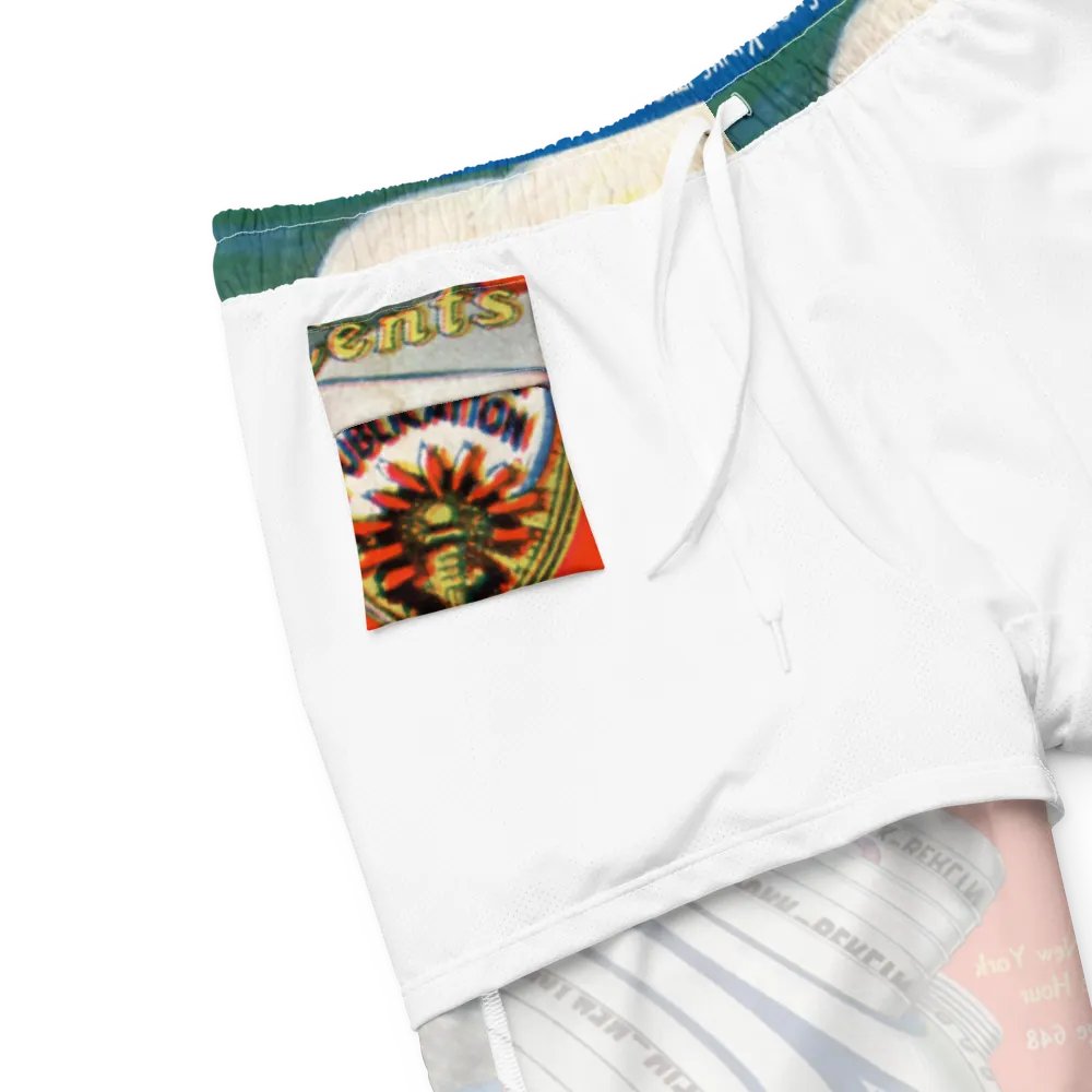 Retro Aero-Mechanics Swim Trunks product image (6)