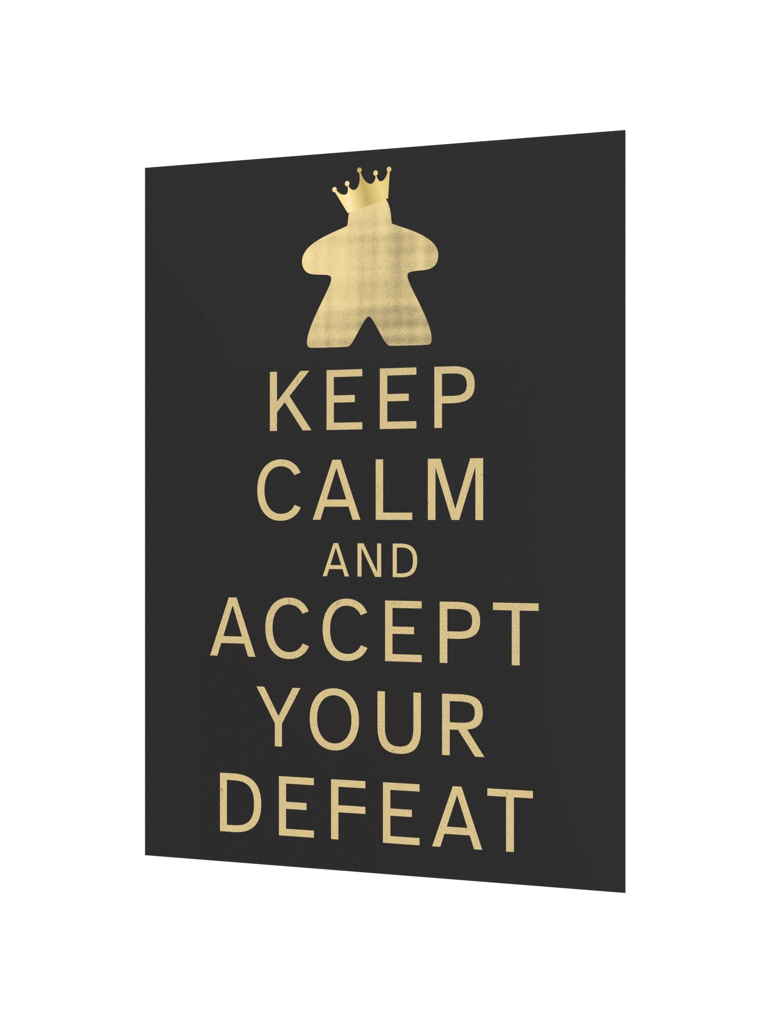 Keep Calm Board Game Room Poster - UNFRAMED product image (3)