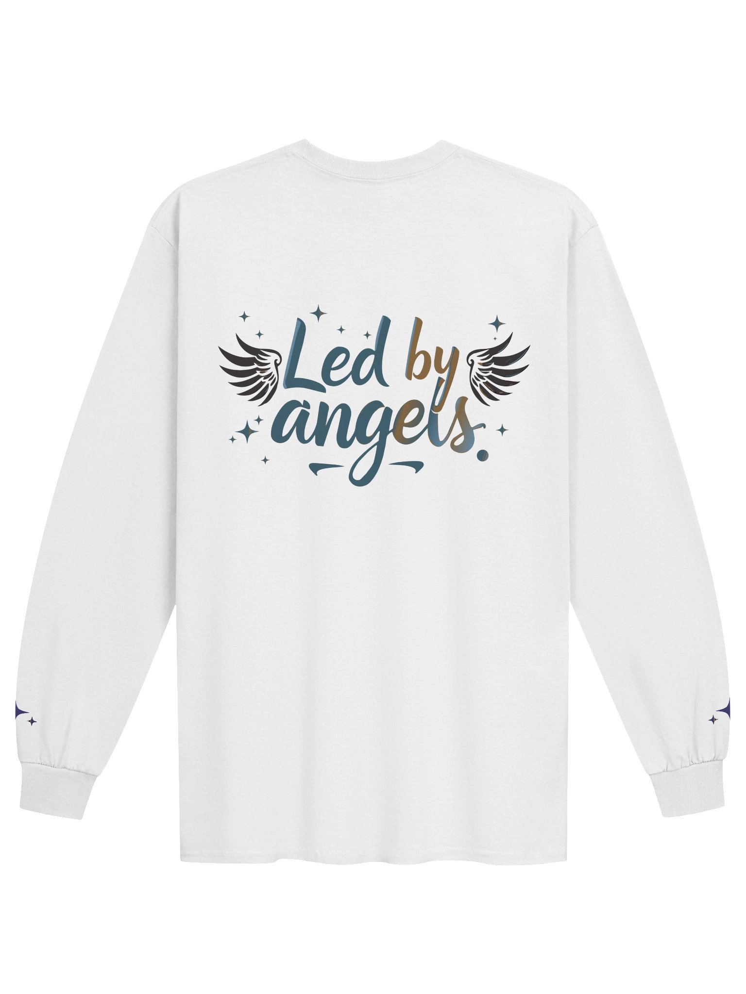 Led by Angels Long Sleeve Shirt with Wrist Embroidery product image (2)
